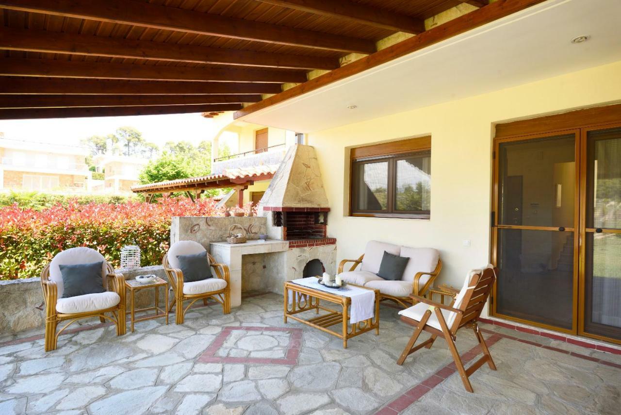 Sani Beach Villa Extérieur photo
